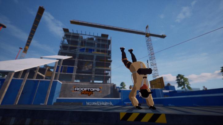 Rooftops & Alleys: The Parkour Game Steam Key screenshot from the video game thumbnail 3