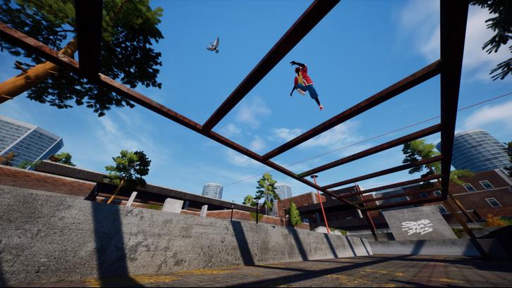 Rooftops & Alleys: The Parkour Game Steam Key screenshot from the video game thumbnail 4