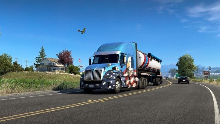American Truck Simulator Steam Key screenshot from the video game thumbnail 2