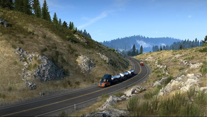 American Truck Simulator Steam Key screenshot from the video game thumbnail 5
