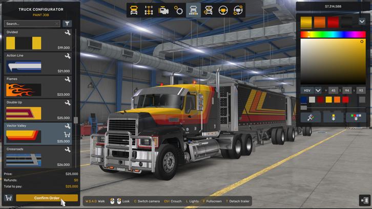 American Truck Simulator Steam Key screenshot from the video game thumbnail 7