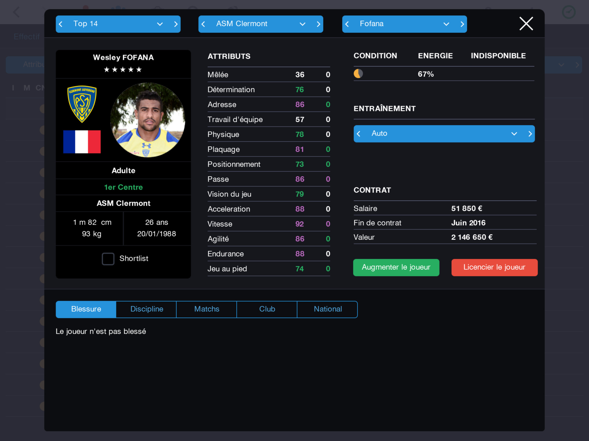 Pro Rugby Manager 2015 image