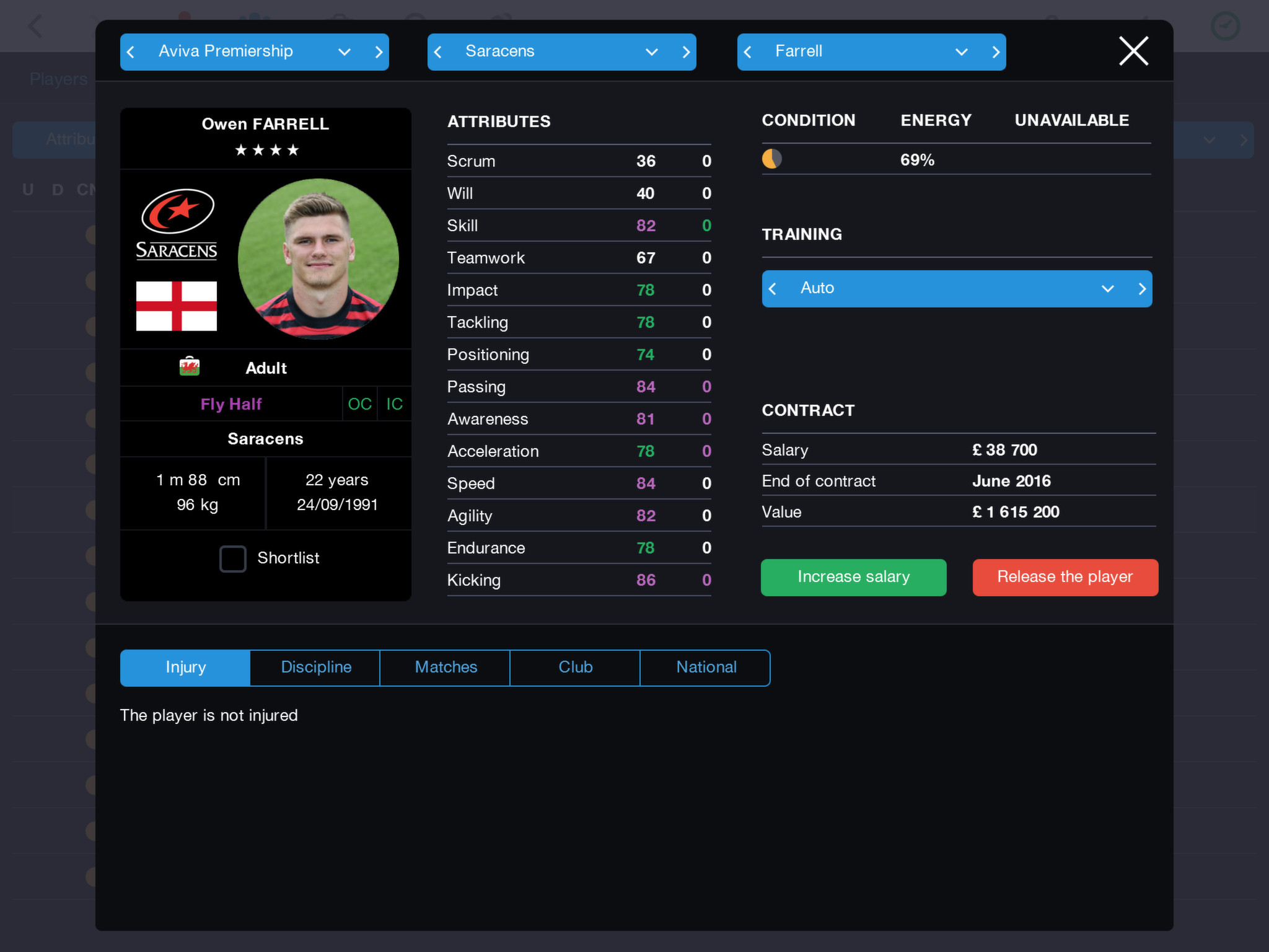 Pro Rugby Manager 2015 image