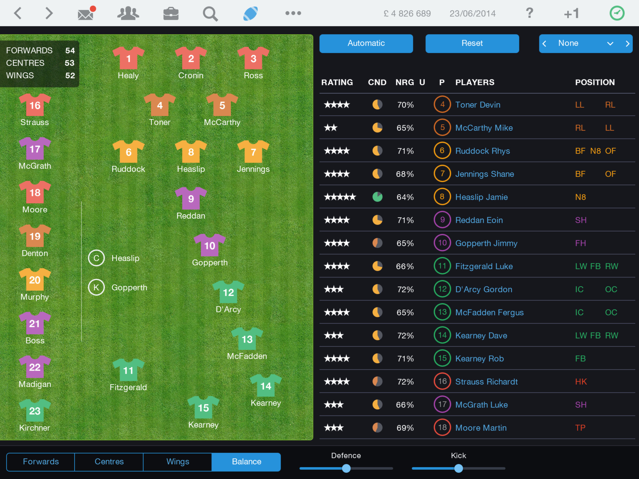 Pro Rugby Manager 2015 image
