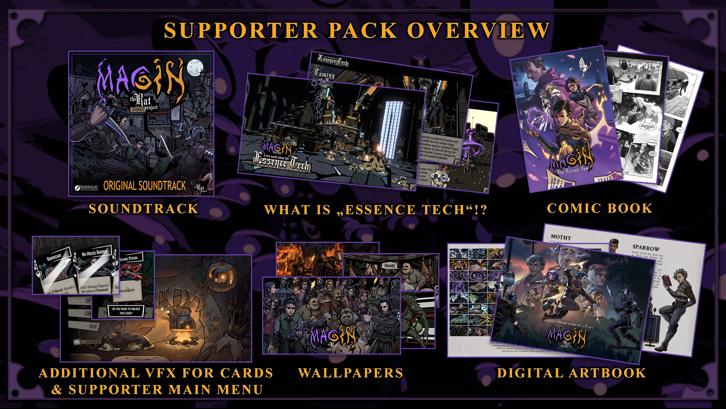 Magin: The Rat Project Stories - Supporter Pack Steam Key screenshot from the video game thumbnail 2