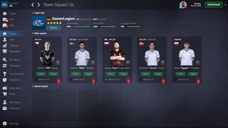 Esports Manager 2026 Steam Key screenshot from the video game thumbnail 8