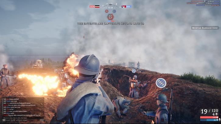 Over The Top: WWI Steam Key screenshot from the video game thumbnail 3