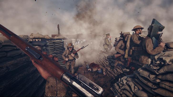 Over The Top: WWI Steam Key screenshot from the video game thumbnail 4