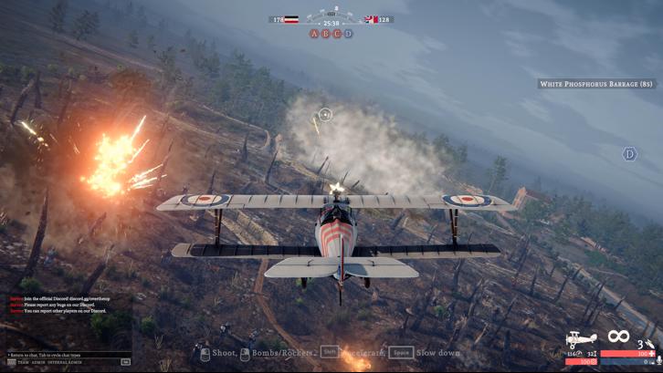 Over The Top: WWI Steam Key screenshot from the video game thumbnail 7