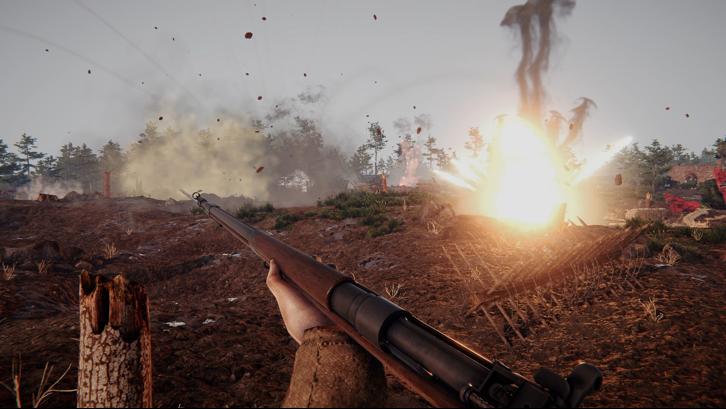 Over The Top: WWI Steam Key screenshot from the video game thumbnail 9