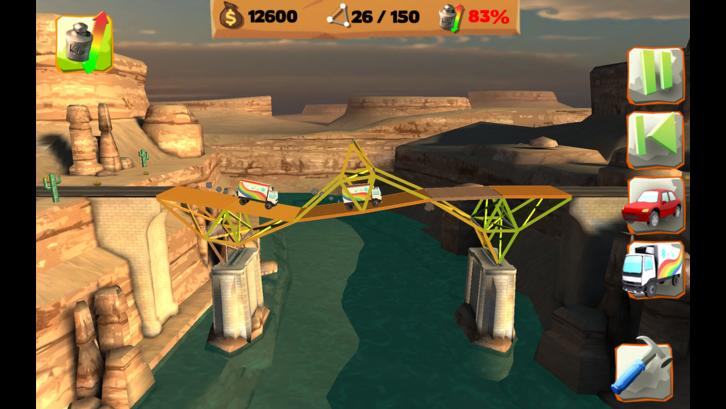 Bridge Constructor Playground image