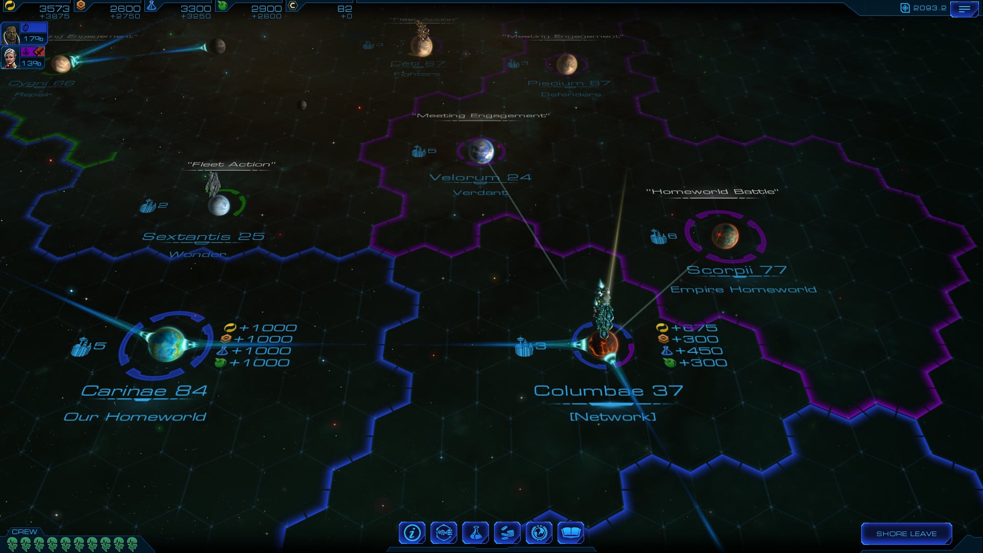 Sid Meier's Starships Steam Key screenshot from the video game thumbnail 2