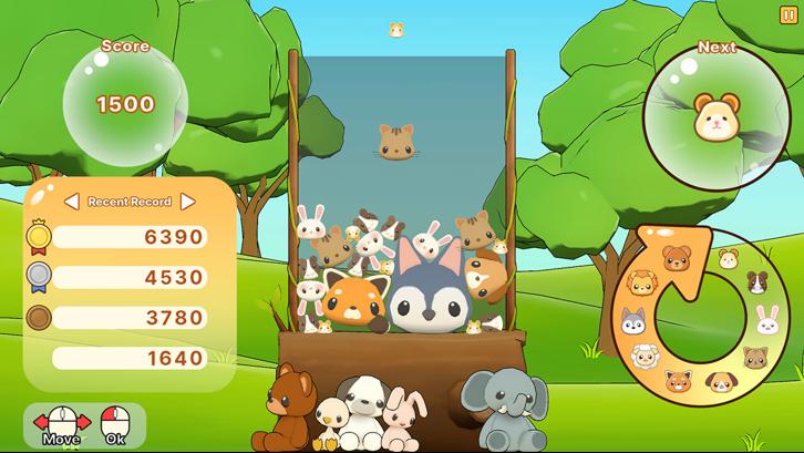 Animal Water Pang! Steam Key screenshot from the video game thumbnail 2