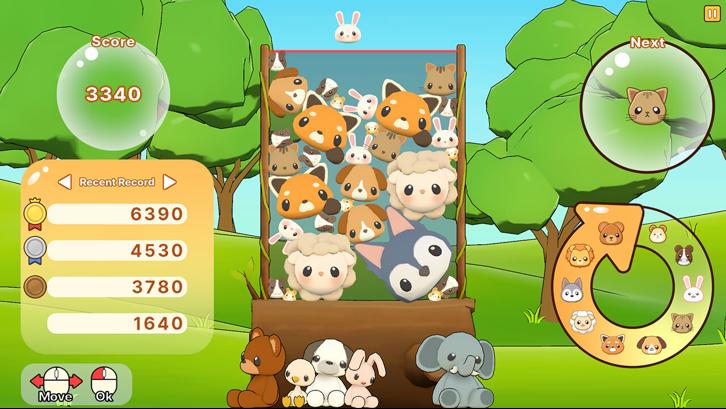 Animal Water Pang! Steam Key screenshot from the video game thumbnail 3