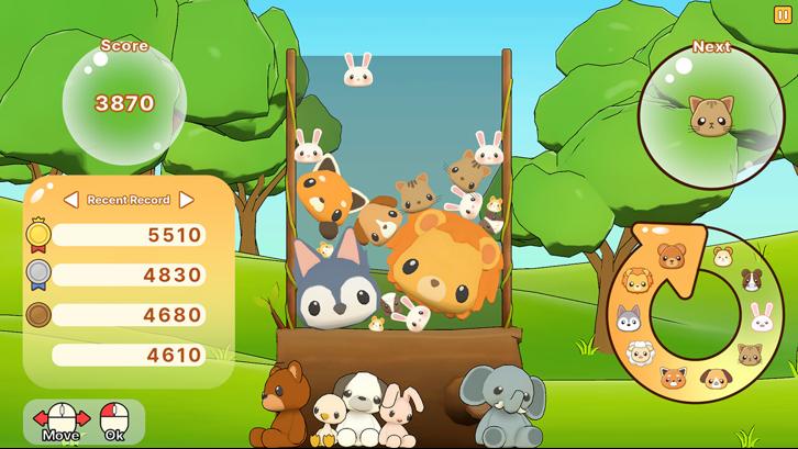 Animal Water Pang! Steam Key screenshot from the video game thumbnail 6