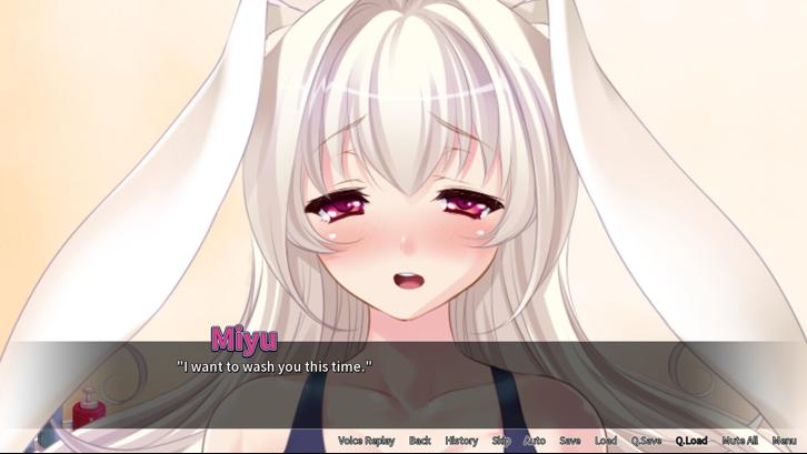 Bunny Girl Cumming for my Carrot Steam Key screenshot from the video game thumbnail 7