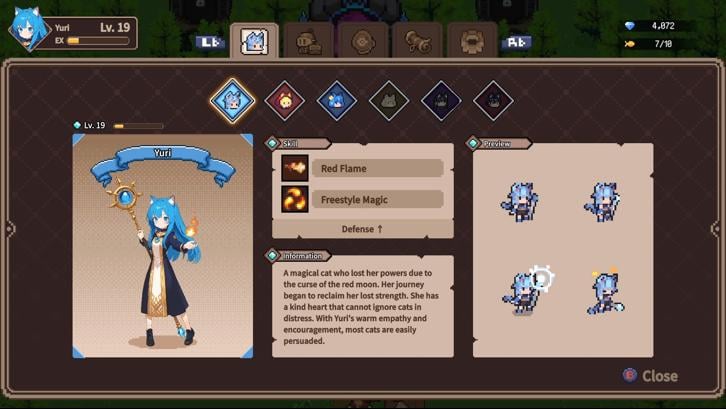 Cat Girl Survivor Steam Key screenshot from the video game thumbnail 5