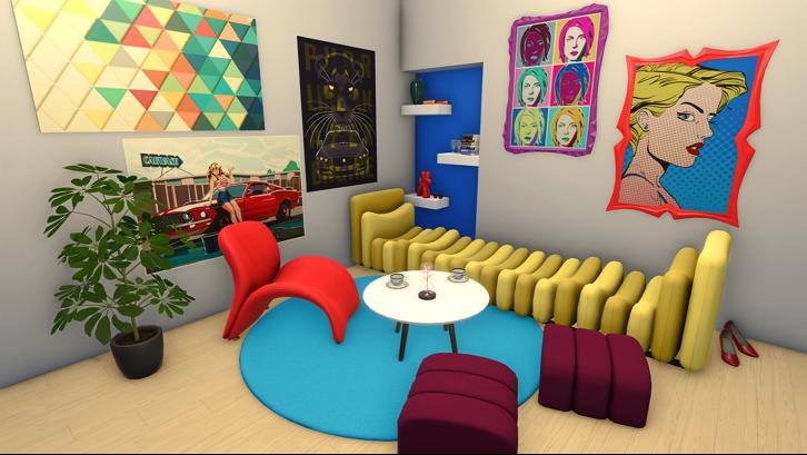 House Flipper - Pop Art Furniture Pack image