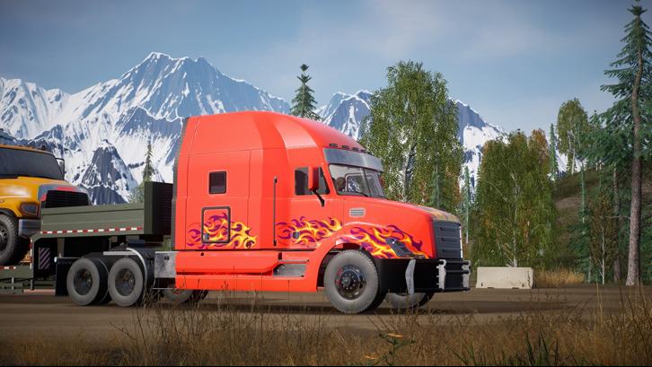 Alaskan Road Truckers: Truck Skin Pack Steam Key screenshot from the video game thumbnail 5