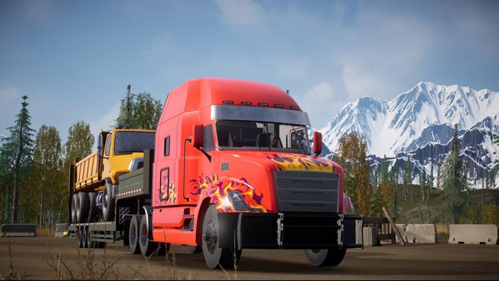 Alaskan Road Truckers: Truck Skin Pack Steam Key screenshot from the video game thumbnail 7