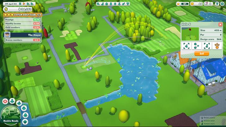 Under Par Golf Architect Steam Key screenshot from the video game thumbnail 4