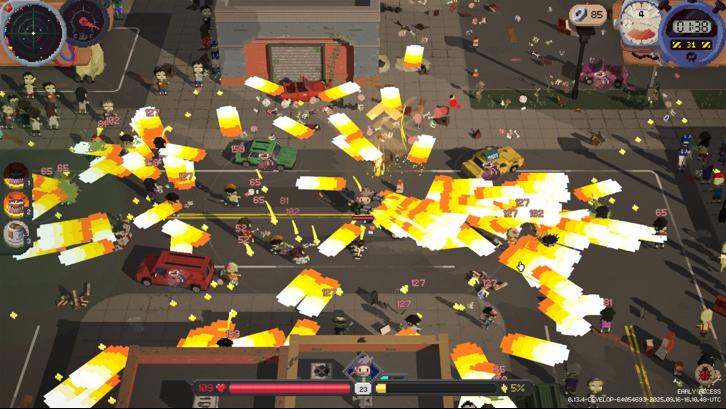 Deadly Days: Roadtrip Steam Key screenshot from the video game thumbnail 2