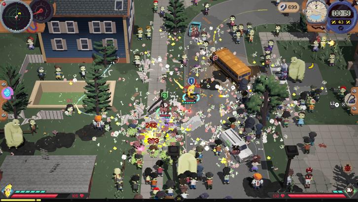 Deadly Days: Roadtrip Steam Key screenshot from the video game thumbnail 4