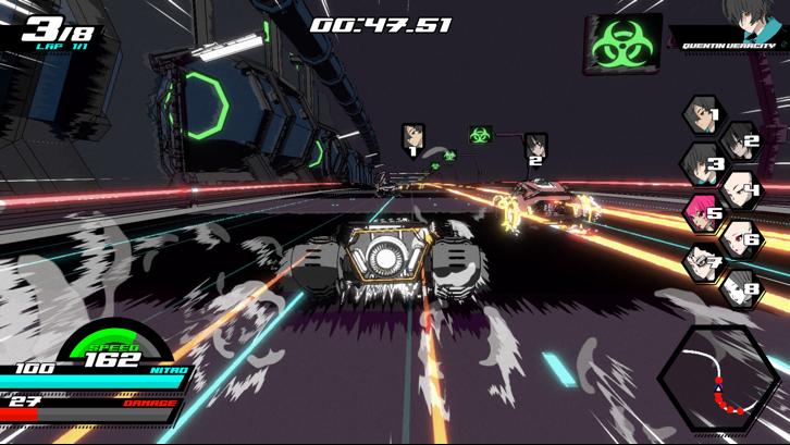 Neon Apex: Beyond the Limit Steam Key screenshot from the video game thumbnail 3