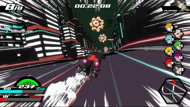 Neon Apex: Beyond the Limit Steam Key screenshot from the video game thumbnail 5