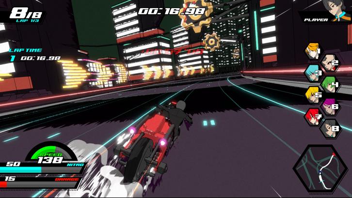 Neon Apex: Beyond the Limit Steam Key screenshot from the video game thumbnail 6