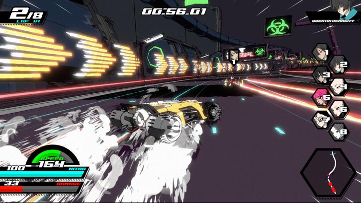 Neon Apex: Beyond the Limit Steam Key screenshot from the video game thumbnail 9