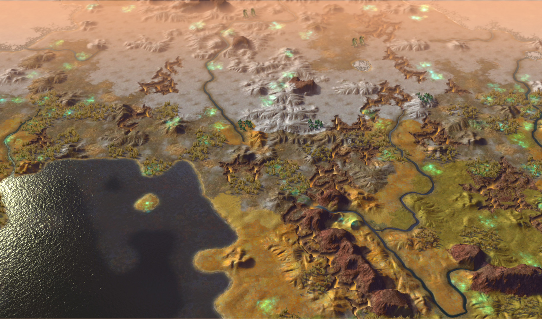 Sid Meier's Civilization: Beyond Earth Exoplanets Map Pack Steam Key screenshot from the video game thumbnail 3