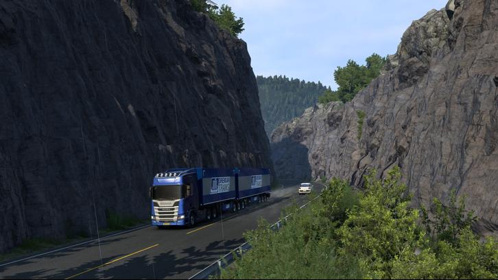 Euro Truck Simulator 2 - Scandinavia Steam Key screenshot from the video game thumbnail 2