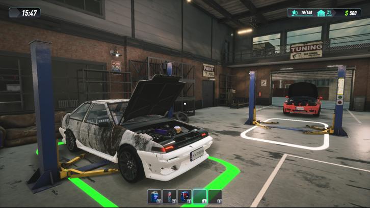 Car Service Simulator Steam Key screenshot from the video game thumbnail 2
