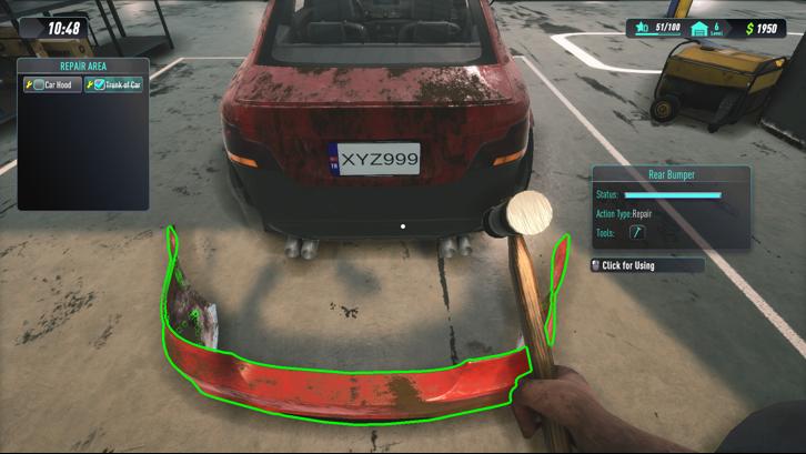Car Service Simulator Steam Key screenshot from the video game thumbnail 4