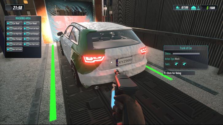 Car Service Simulator Steam Key screenshot from the video game thumbnail 5