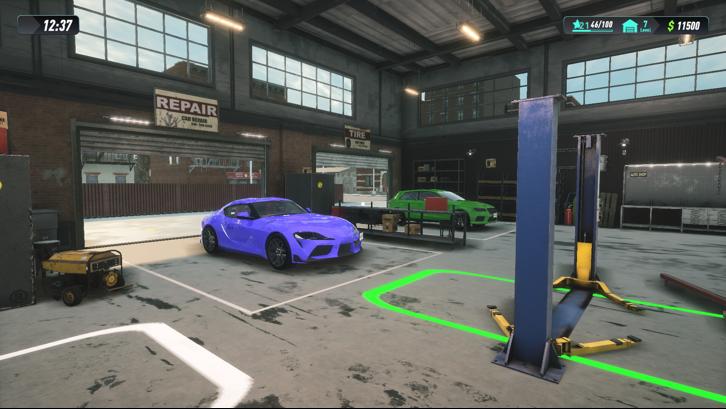 Car Service Simulator Steam Key screenshot from the video game thumbnail 6