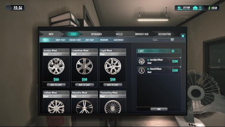 Car Service Simulator Steam Key screenshot from the video game thumbnail 8