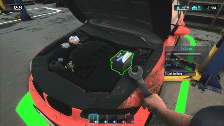 Car Service Simulator Steam Key screenshot from the video game thumbnail 9