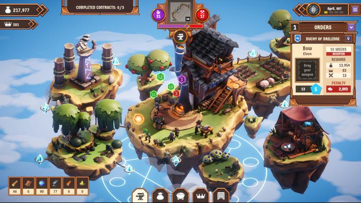 Magic Forge Tycoon Steam Key screenshot from the video game thumbnail 1