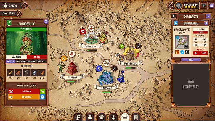 Magic Forge Tycoon Steam Key screenshot from the video game thumbnail 2