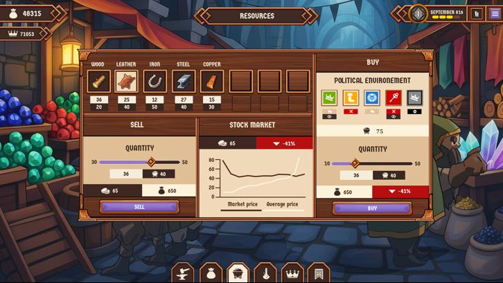 Magic Forge Tycoon Steam Key screenshot from the video game thumbnail 8