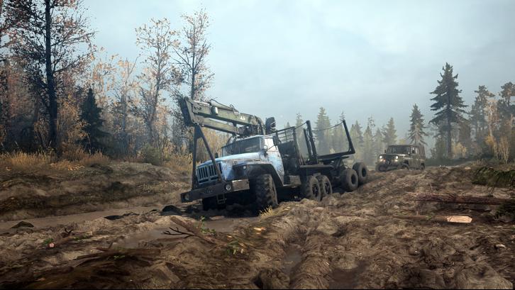 MudRunner - American Wilds Edition Steam Key screenshot from the video game thumbnail 3