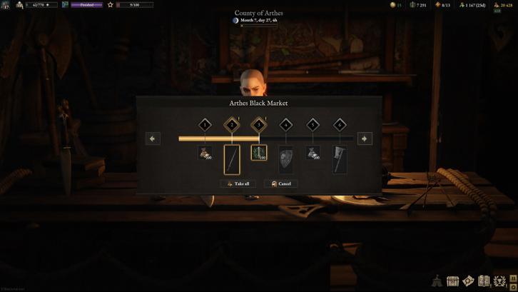 Wartales - Contract: The Pits Steam Key screenshot from the video game thumbnail 7