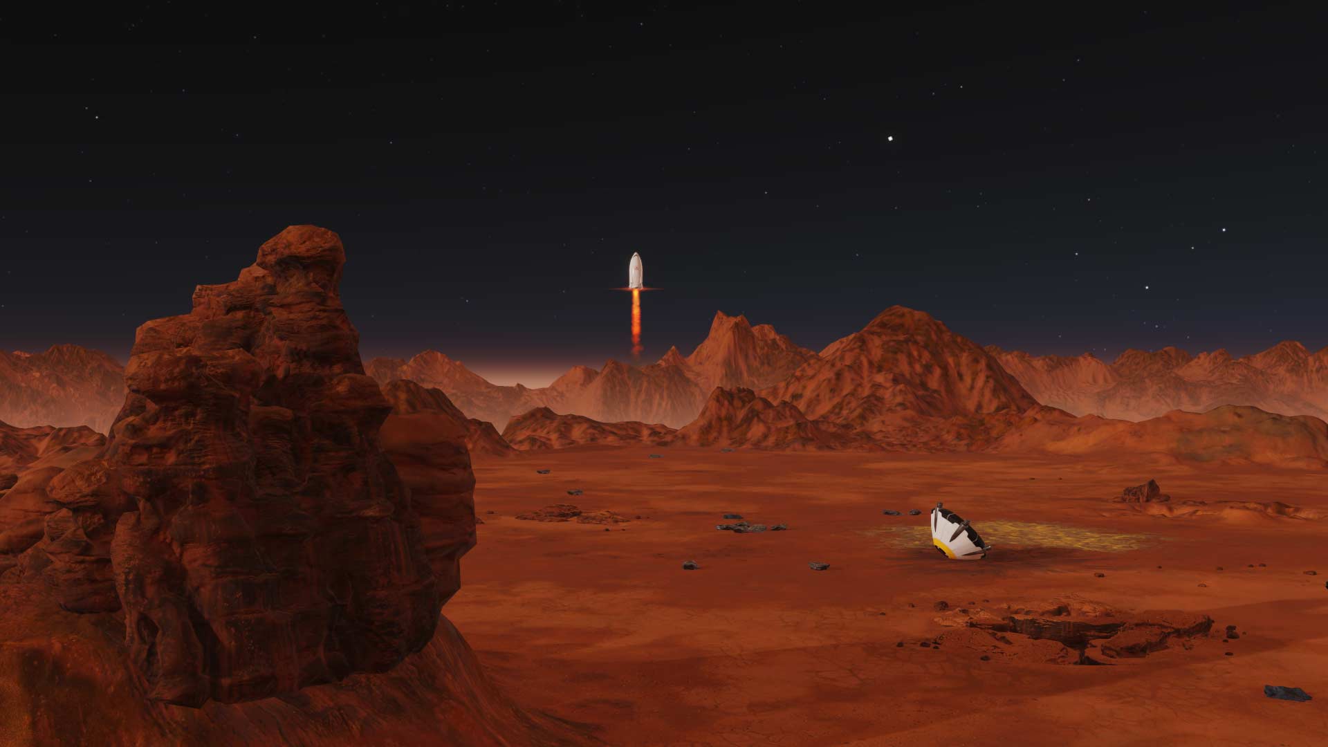 Surviving Mars: Space Race Plus image