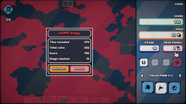 Infinity Sweeper Steam Key screenshot from the video game thumbnail 7
