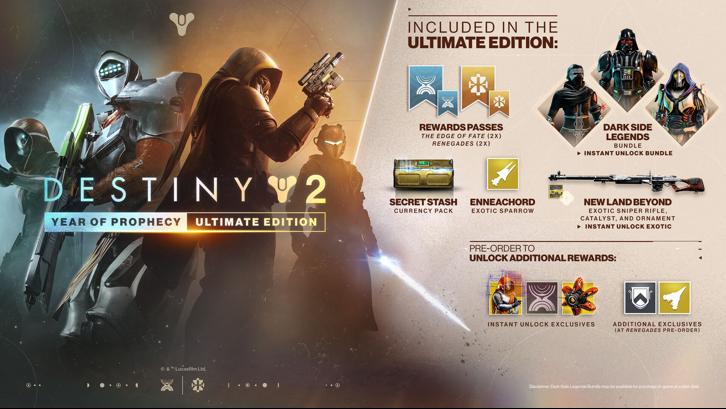Pre-Purchase Destiny 2: Year of Prophecy Ultimate Edition image