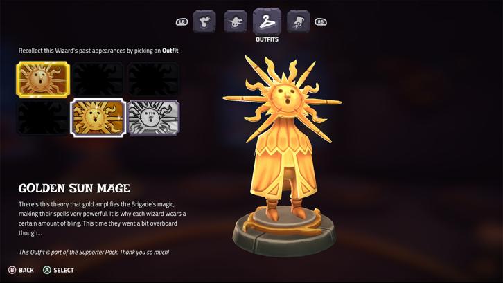 The Spell Brigade - Supporter Pack Steam Key screenshot from the video game thumbnail 3