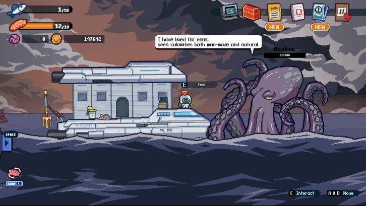 Scale the Depths Steam Key screenshot from the video game thumbnail 9