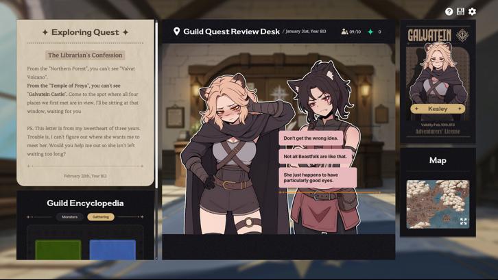 Galvatein Adventurers' Guild Steam Key screenshot from the video game thumbnail 4